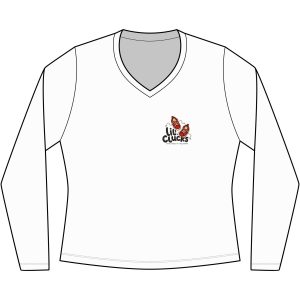 Women's Long Sleeve Fan Favorite V-Neck Tee